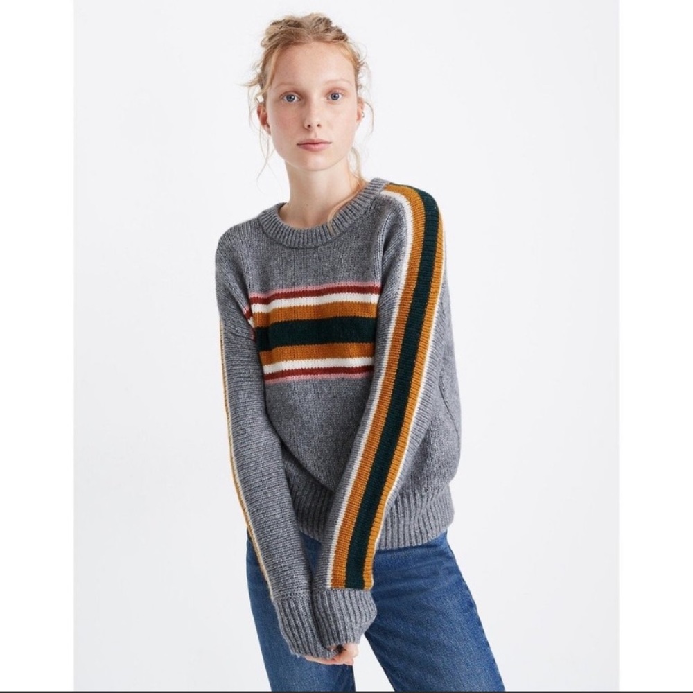 MADEWELL STRIPED SWEATER